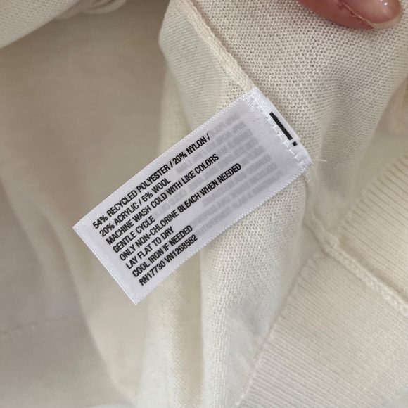 NWT A New Day Womens Lightweight Cream Cropped Cardigan Button Front Size SMALL - Picture 7 of 9